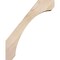 Ekena Millwork 5 1/2"W x 18"D x 22"H Legacy Smooth Knee Brace, Douglas Fir BRC06X18X22LEC00SDF - alternate 2